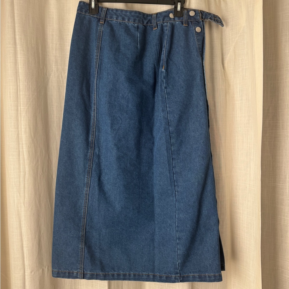 Denim maxi Skirt